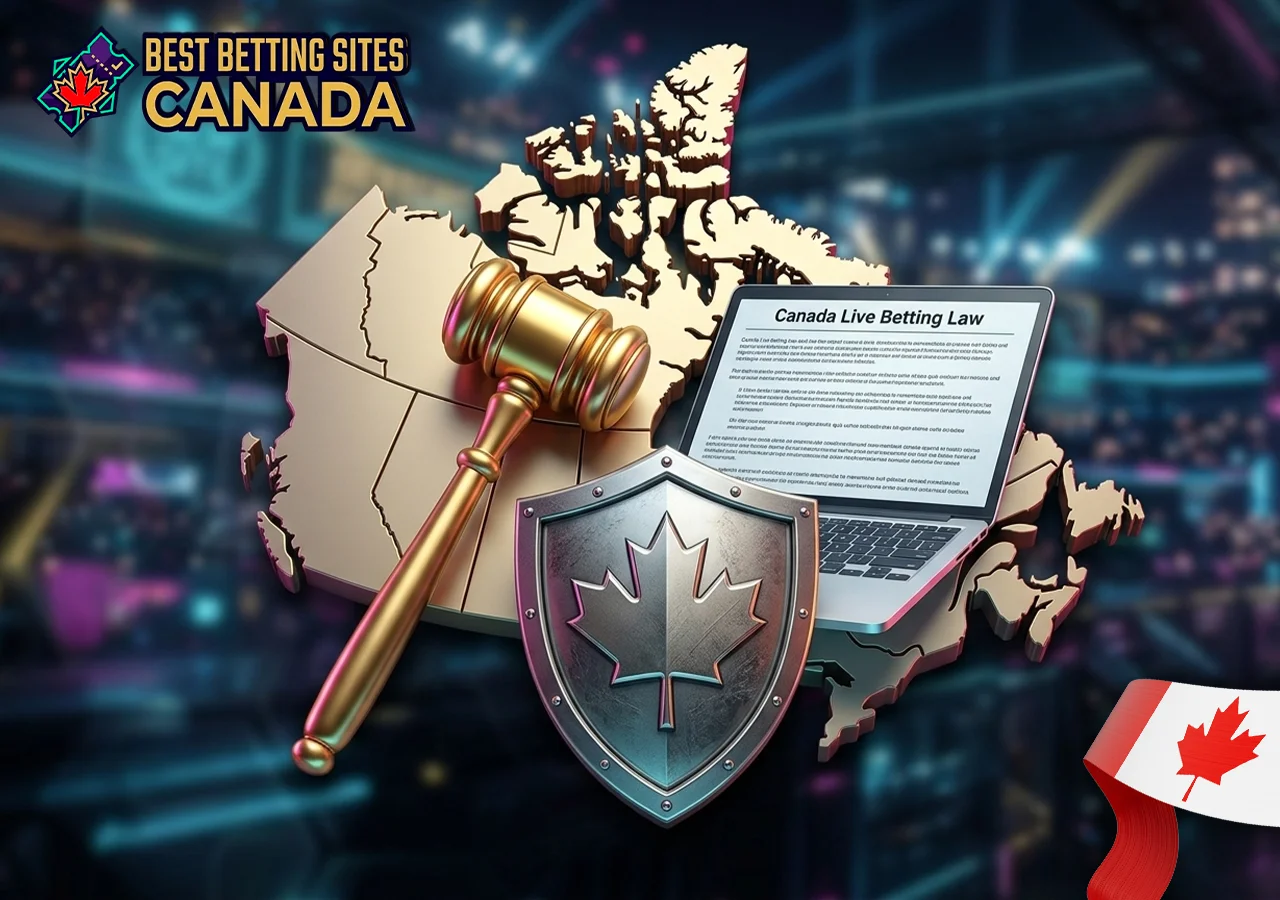 Legal status and regulation breakdown for live sports betting sites.